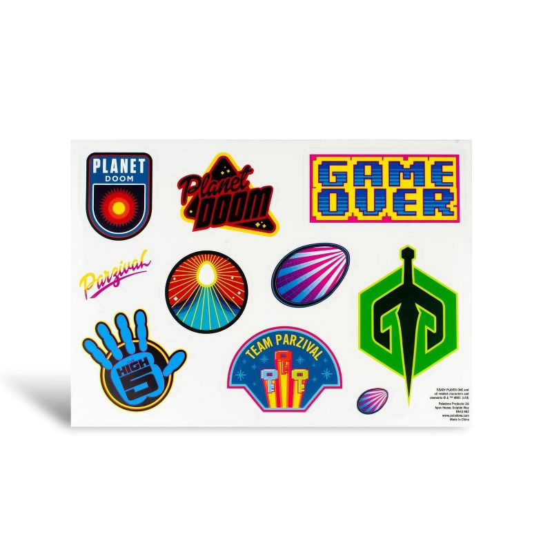 Paladone Products Ltd. Ready Player One Vinyl Gadget Decal Sticker Pack