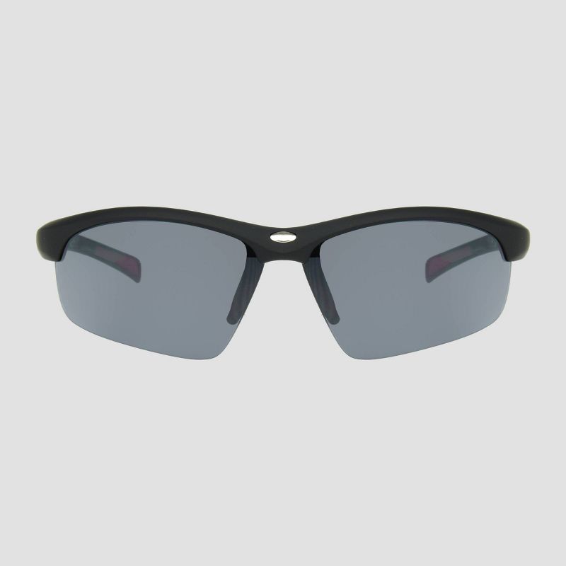 Men's Wrap Sport Sunglasses - All in Motion™ Black