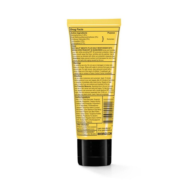 Bee Bald Head and Face Daily Moisturizing Sunscreen with SPF 30 - 1.7 fl oz