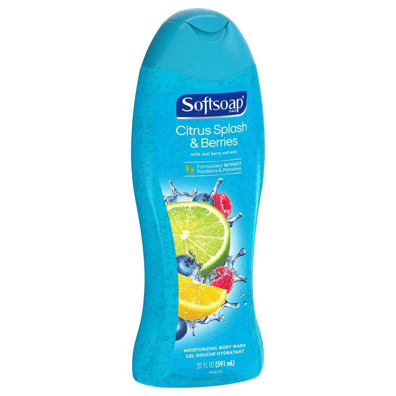 Softsoap Moisturizing Body Wash - Citrus Splash & Berries - 20 fl oz