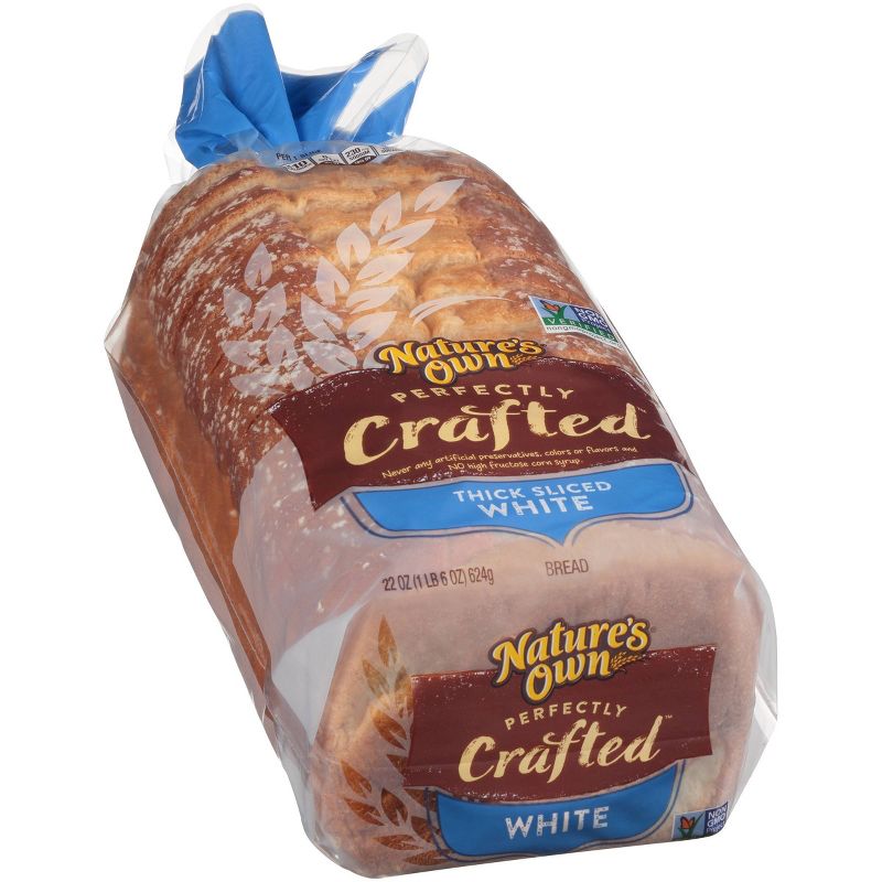 Nature's Own Perfectly Crafted White Sandwich Bread - 22oz