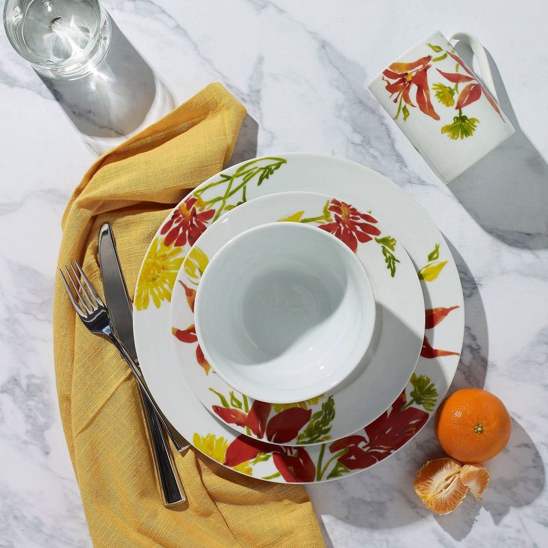 16pc Porcelain Jadine Dinnerware Set - Tabletops Gallery