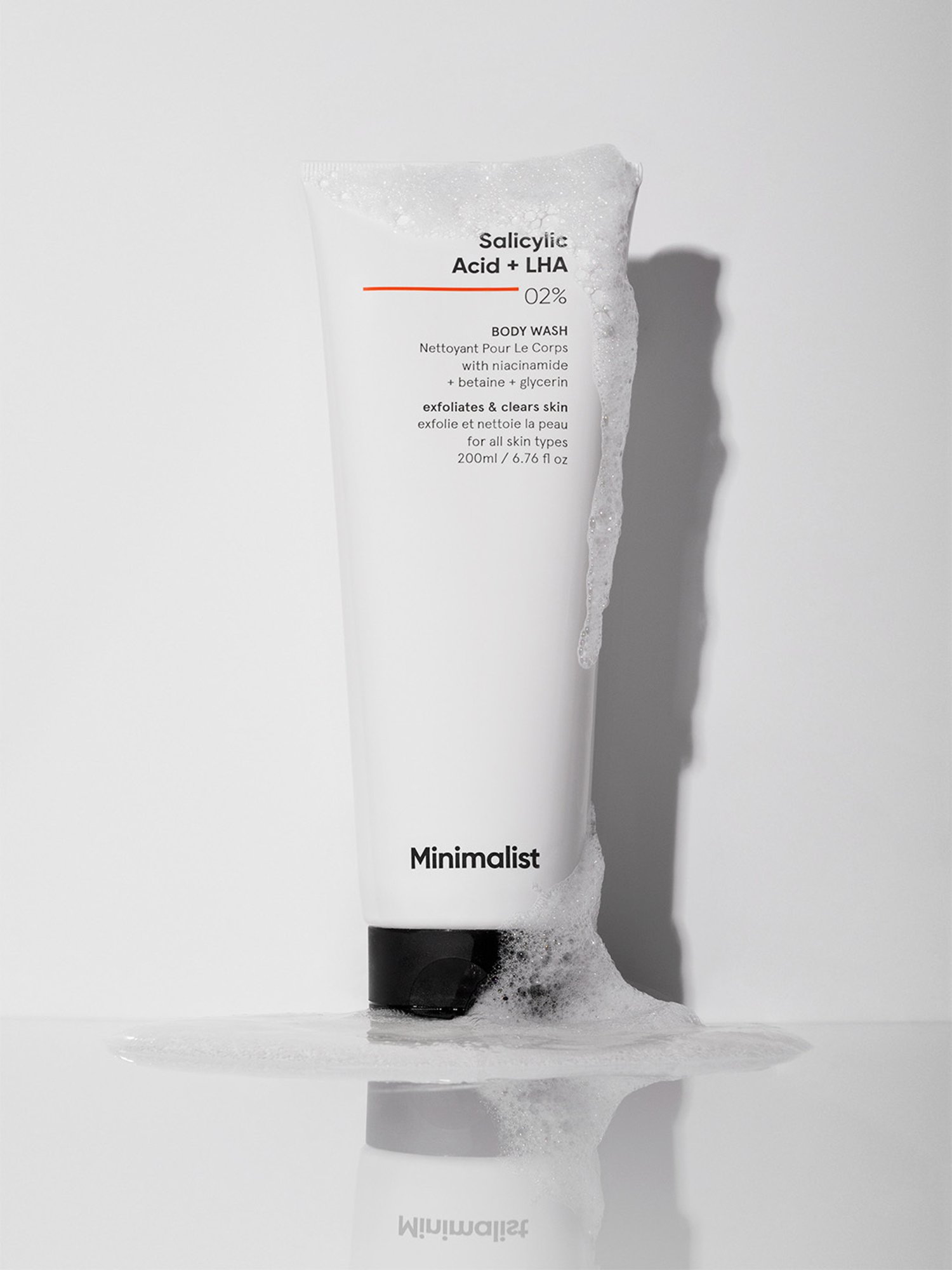 Minimalist Salicylic Acid + LHA 02% Body Wash - 200 ml