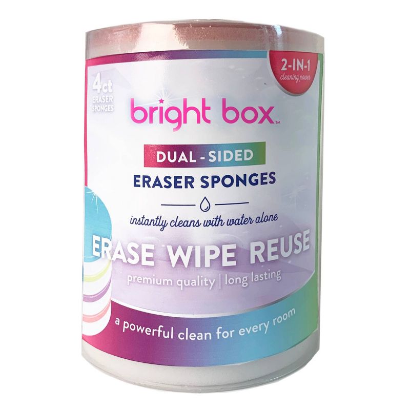 Bright Box Eraser Combo Unit - 4ct