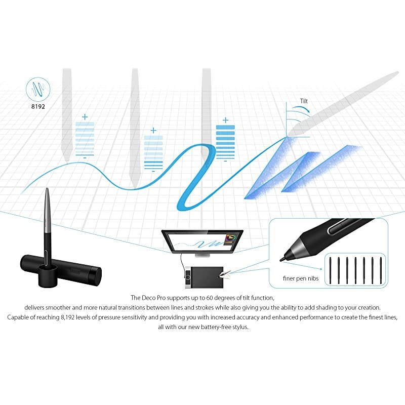 UGEE M708 10 x 6 inch Smart Graphics Tablet for Digital Writing / Painting