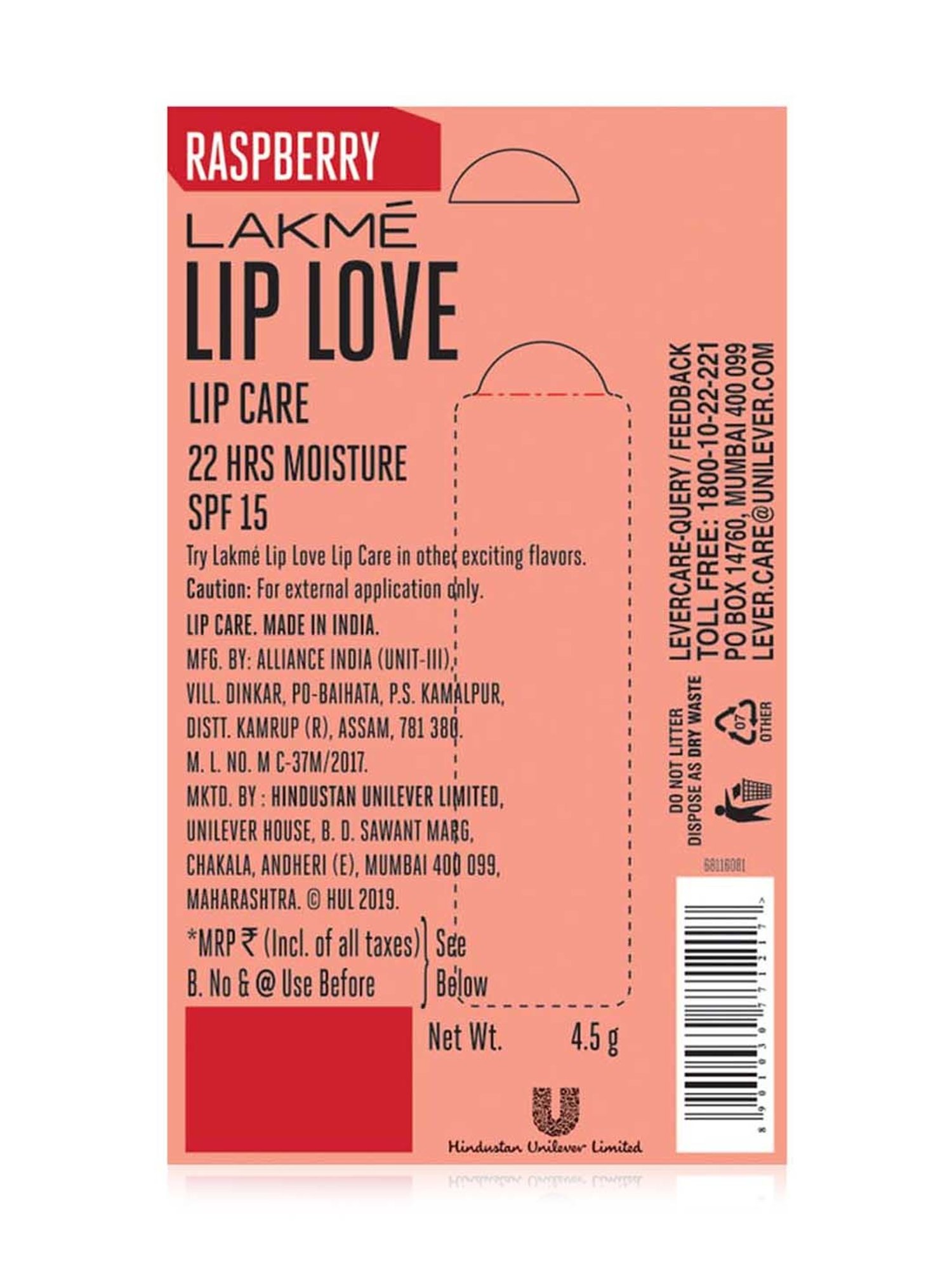 Rivona Naturals Beetroot Lip Balm - 8 gm