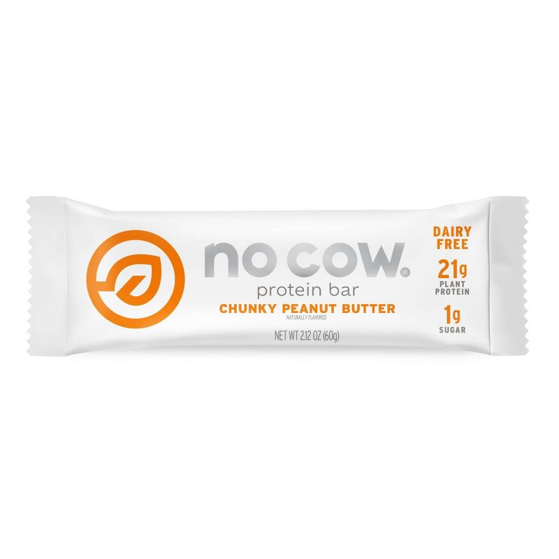 No Cow Protein Bars - Chunky Peanut Butter - 4pk