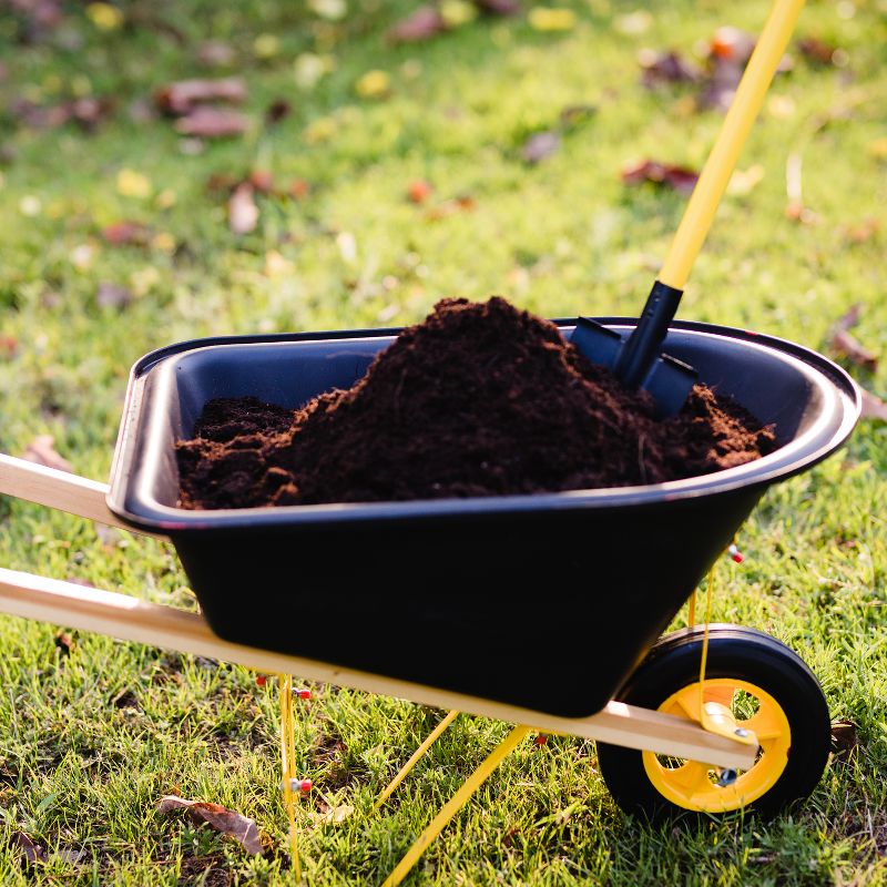 Stanley Junior Kids Wheel Barrow Black