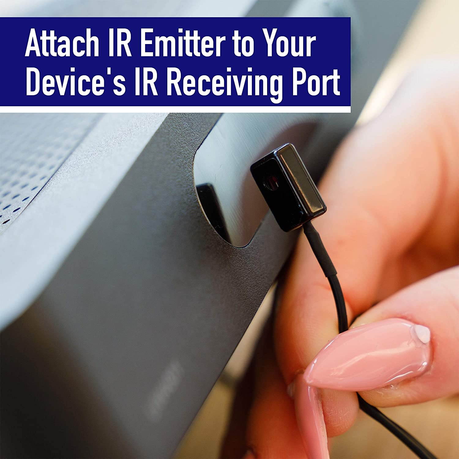 BAFX Products (Infrared) IR Remote Control Extender or IR Repeater Kit - Control 1 to 8 Devices (Expandable to 12!)