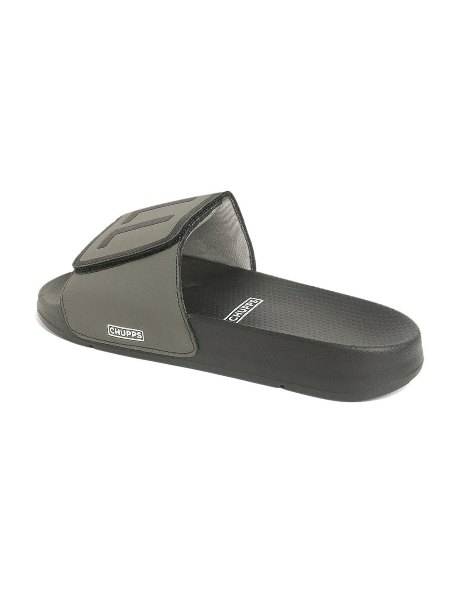 Chupps Men's Grey Slides