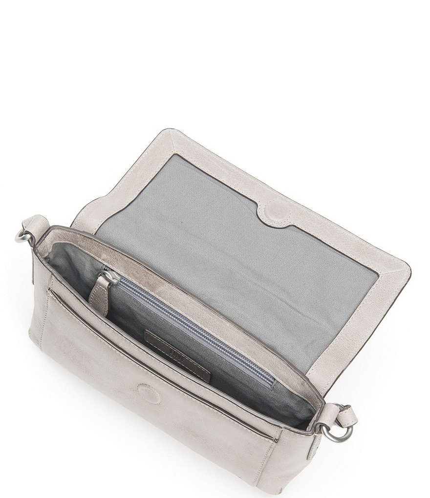 Frye Reed Flap Leather Snap Crossbody Bag