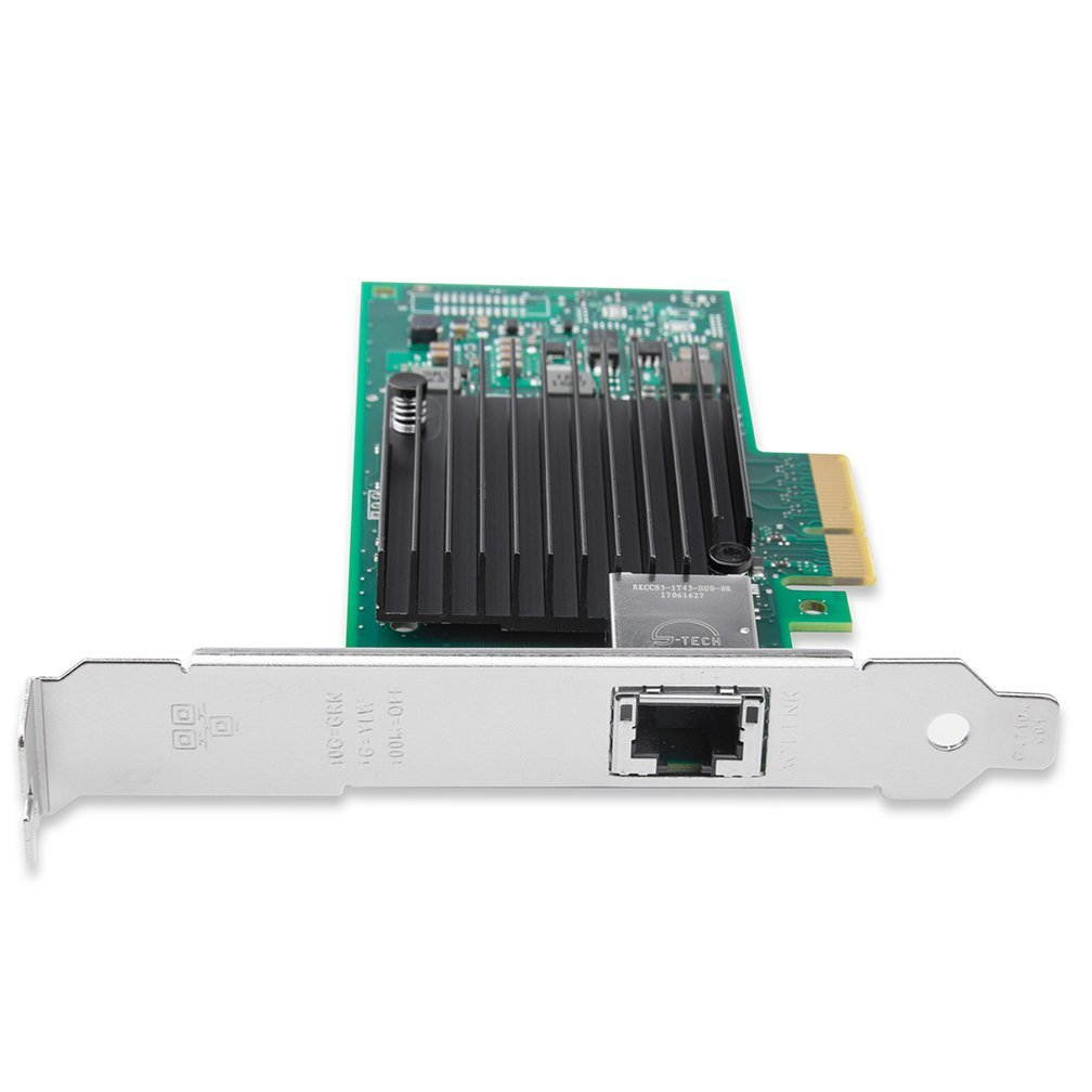 10Gb/s Converged Network Adapter (CNA)/NIC, Compatible Intel X550-T1