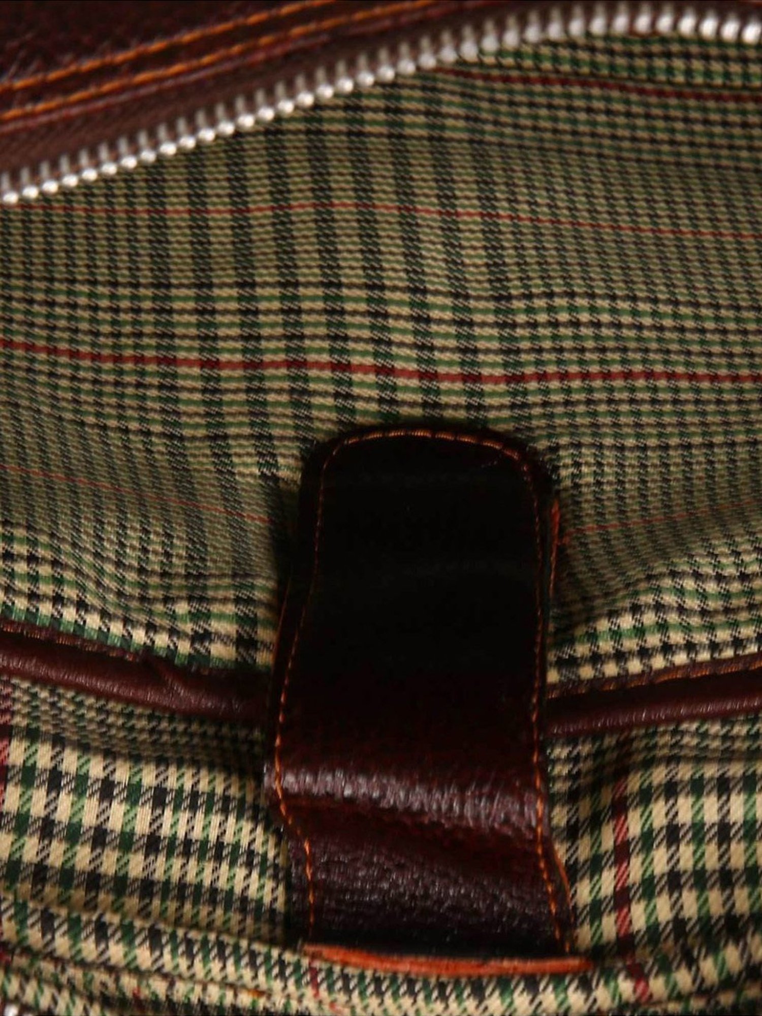 Tortoise Work Edition Mario Dark Brown Leather Medium Laptop Messenger Bag