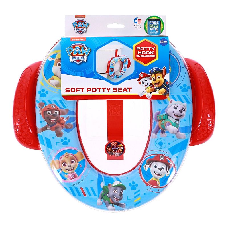 Nickelodeon PAW Patrol "Skye & Everest" Soft Potty Seat with Potty Hook