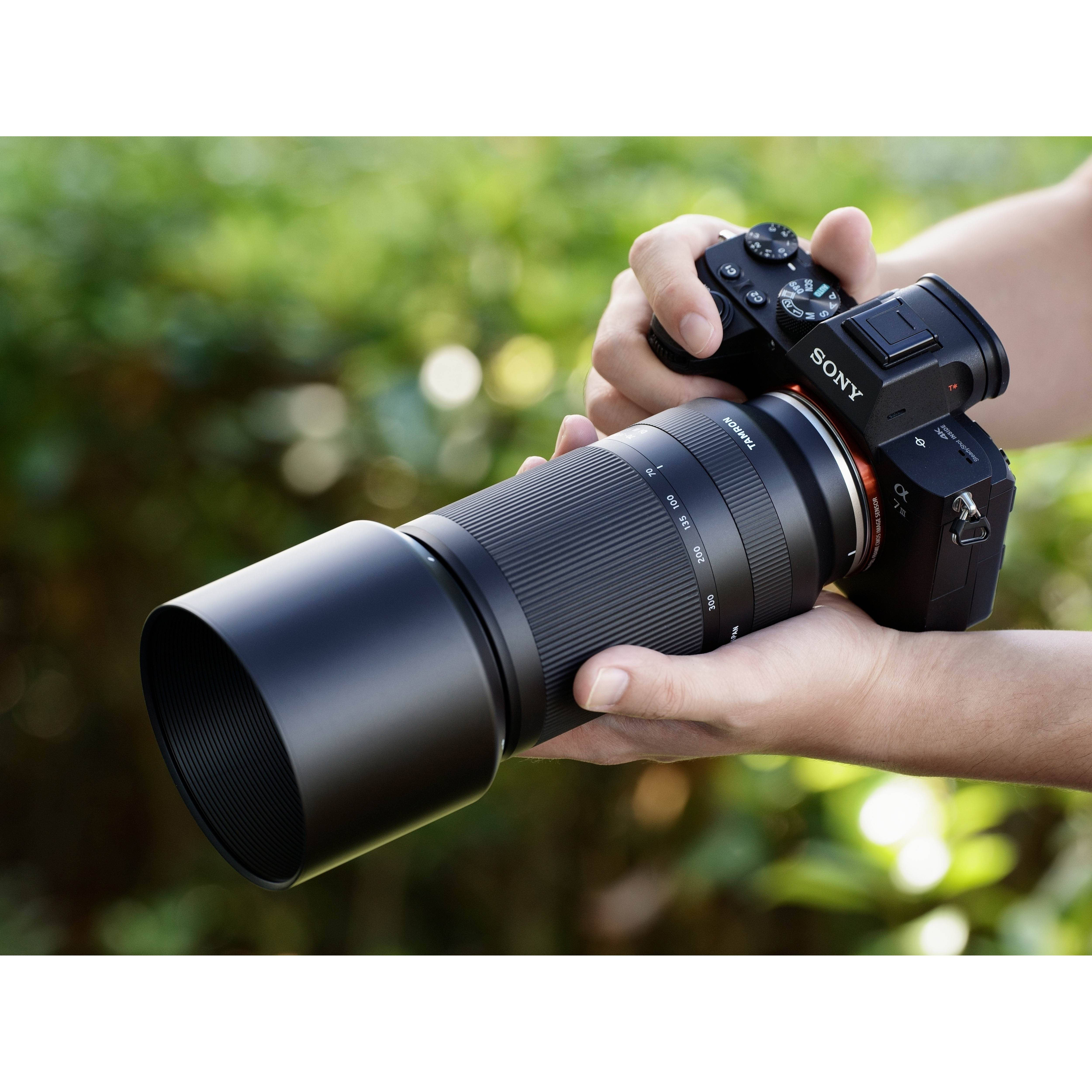 Tamron 70-300mm F/4.5-6.3 Di III RXD Lens A047 f/ Sony E-mount Mirrorless Camera Bundle