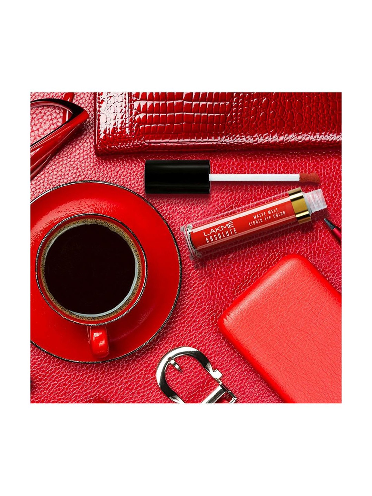 Lakme Absolute Matte Melt Liquid Lip Color Mild Mauve - 6 ml