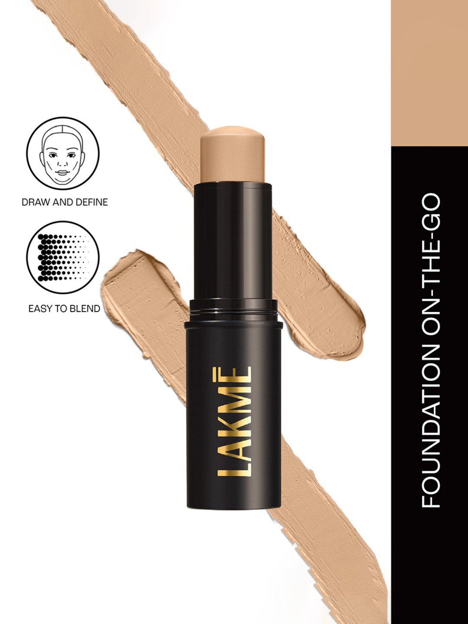 Lakme Facelift Multislayer Coverstick Warm Natural - 11 gm