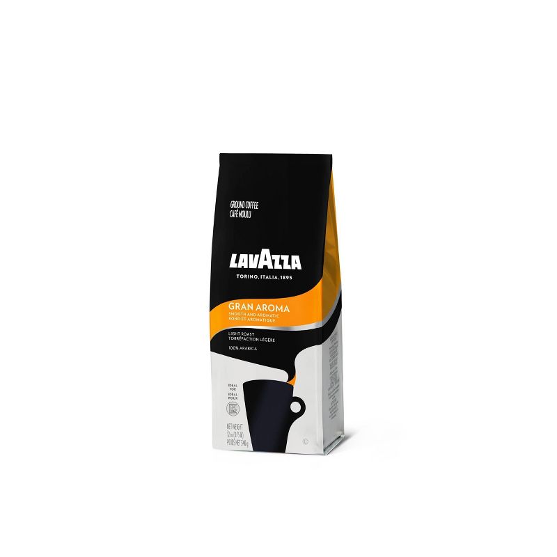 Lavazza Gran Aroma Light Roast Ground Coffee - 12oz