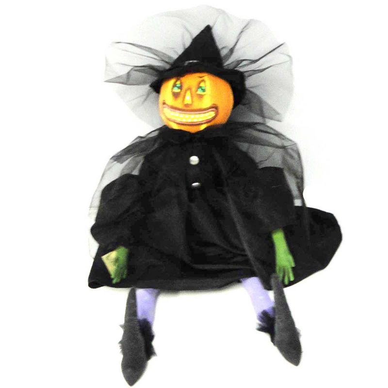 Joe Spencer Hattie Pumpkin Halloween Pumpkin  -  Decorative Figurines