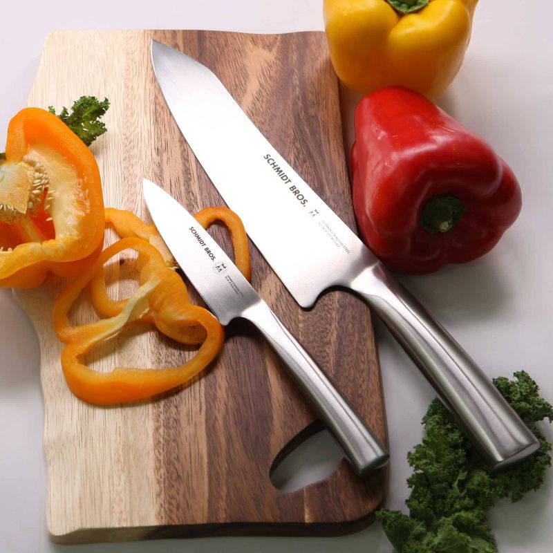 Schmidt Brothers Cutlery 2pc Stainless Steel Starter Set