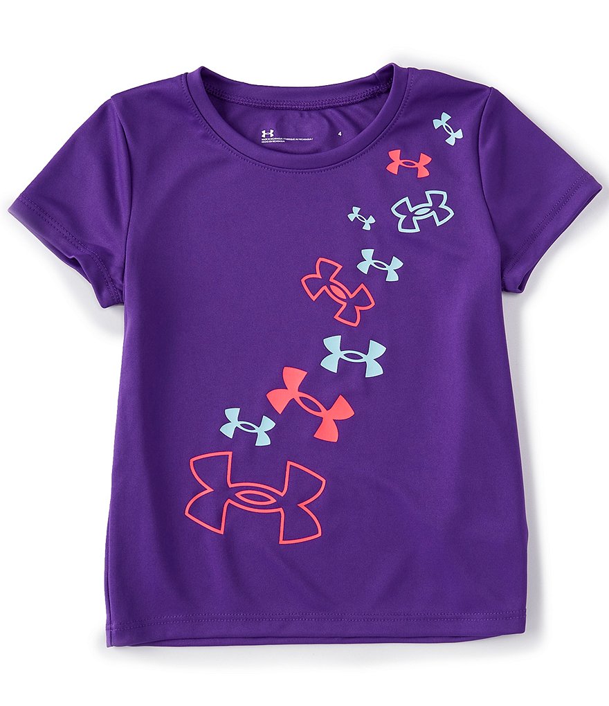Under Armour Little Girls 2T-6X Classic Varsity Tee