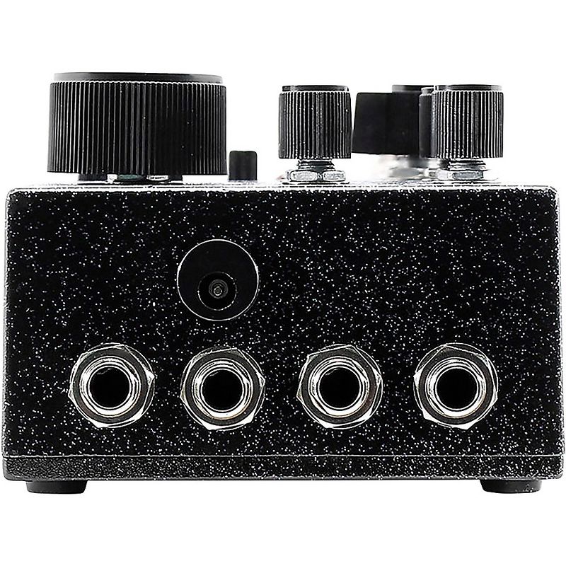 DEATH BY AUDIO Rooms Stereo Reverb Effects Pedal Black Sparkle