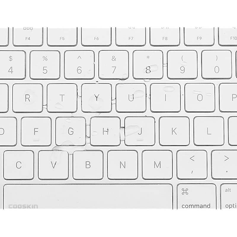 Keyboard Cover Skin for Apple Wireless Magic Keyboard Ultra Thin Clear Soft TPU Type Protector, 2015 US Version (MLA22LL/A)