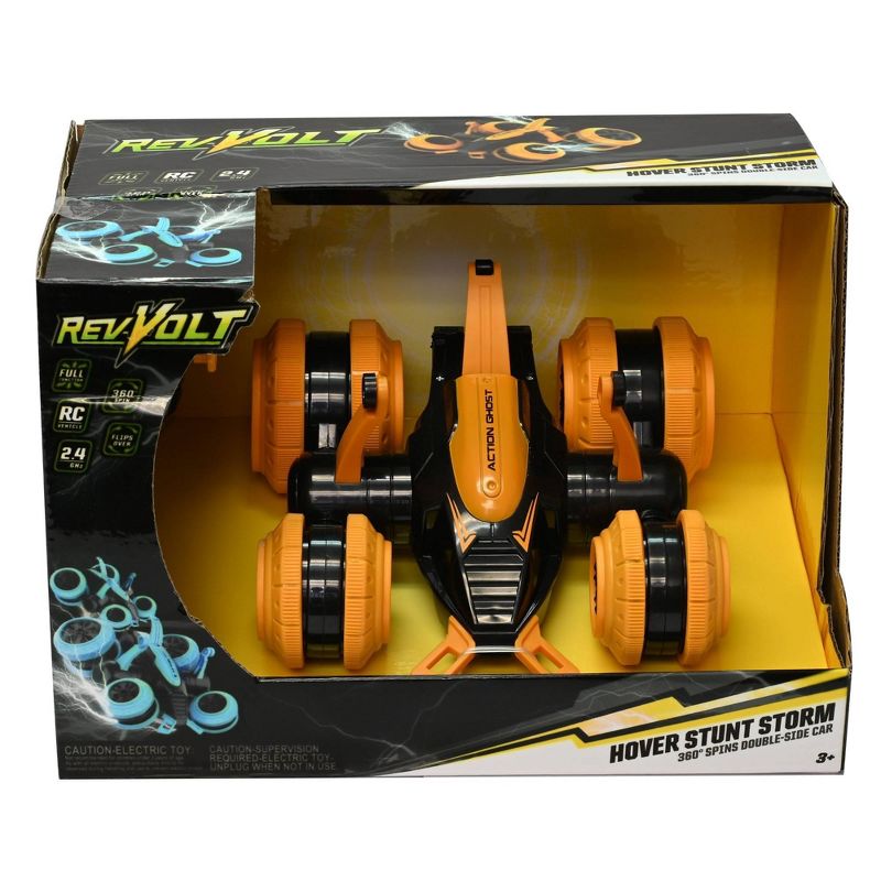 Goodly Toys 2.4 GHz RevVolt Hover Stunt Storm RC Vehicle - Orange