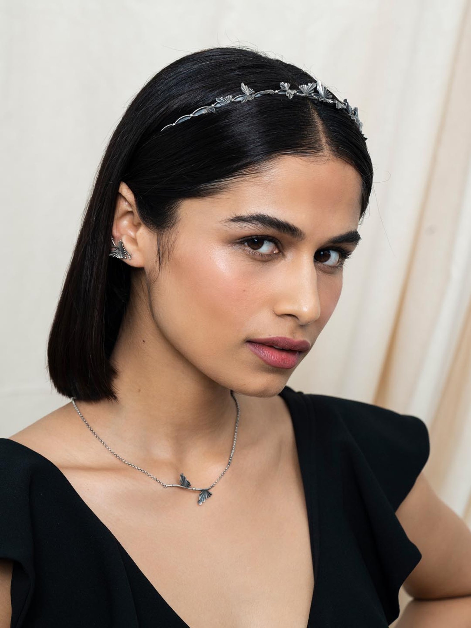 Shaya 92.5 Sterling Silver Chasing My Unrealistic Goals Hair Band for Women