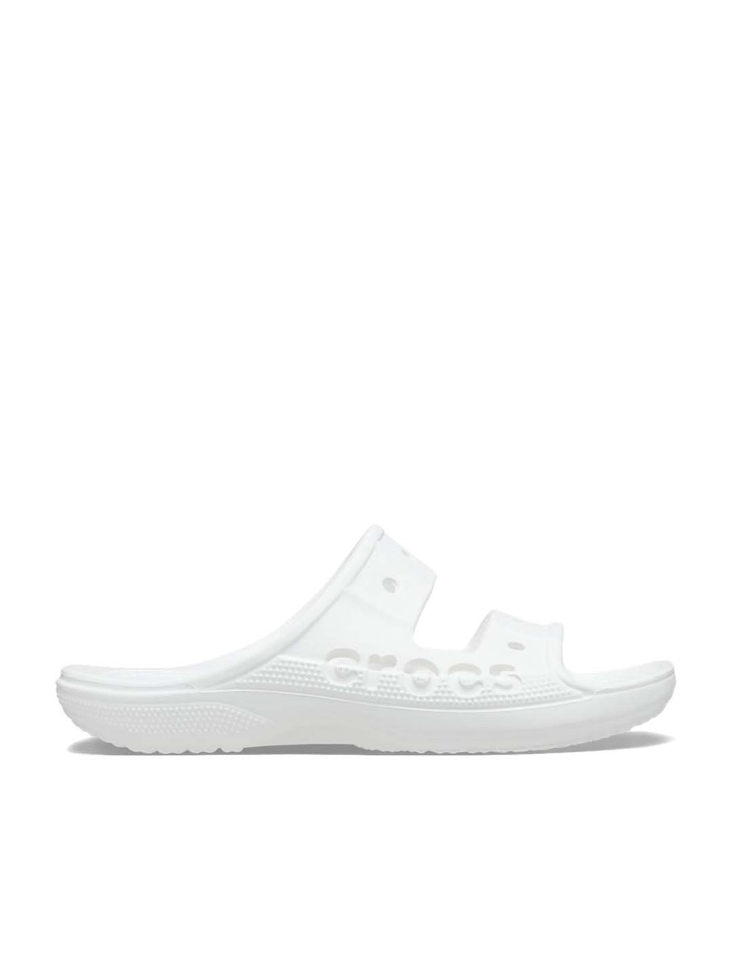 Crocs Men's Baya White Slides