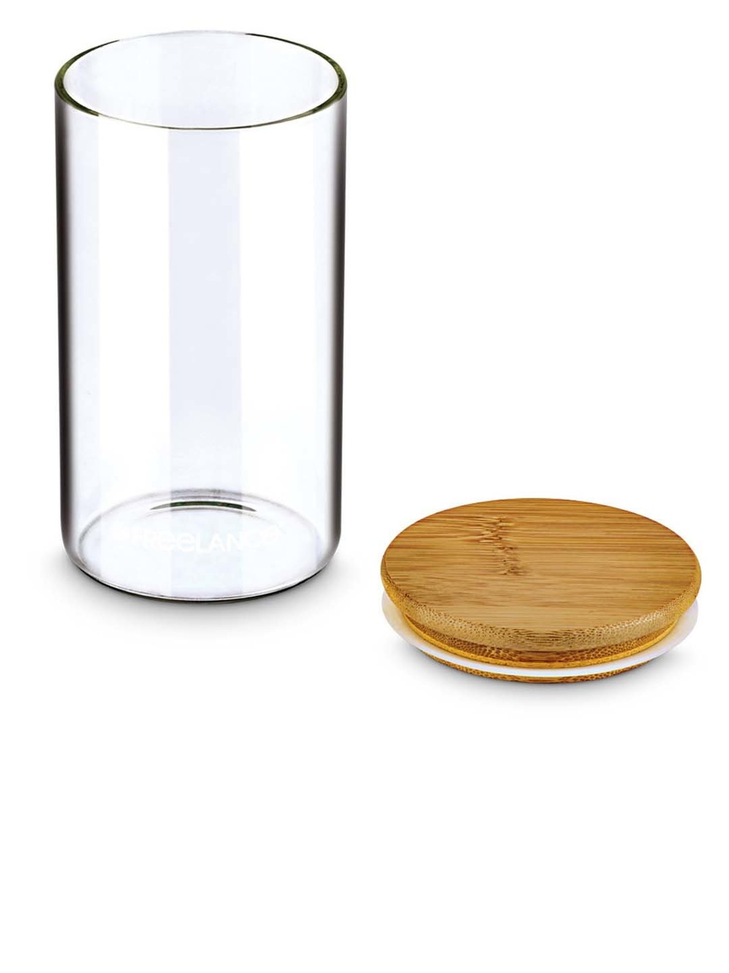 Freelance Transparent Glass 1000 ml Jars and Container