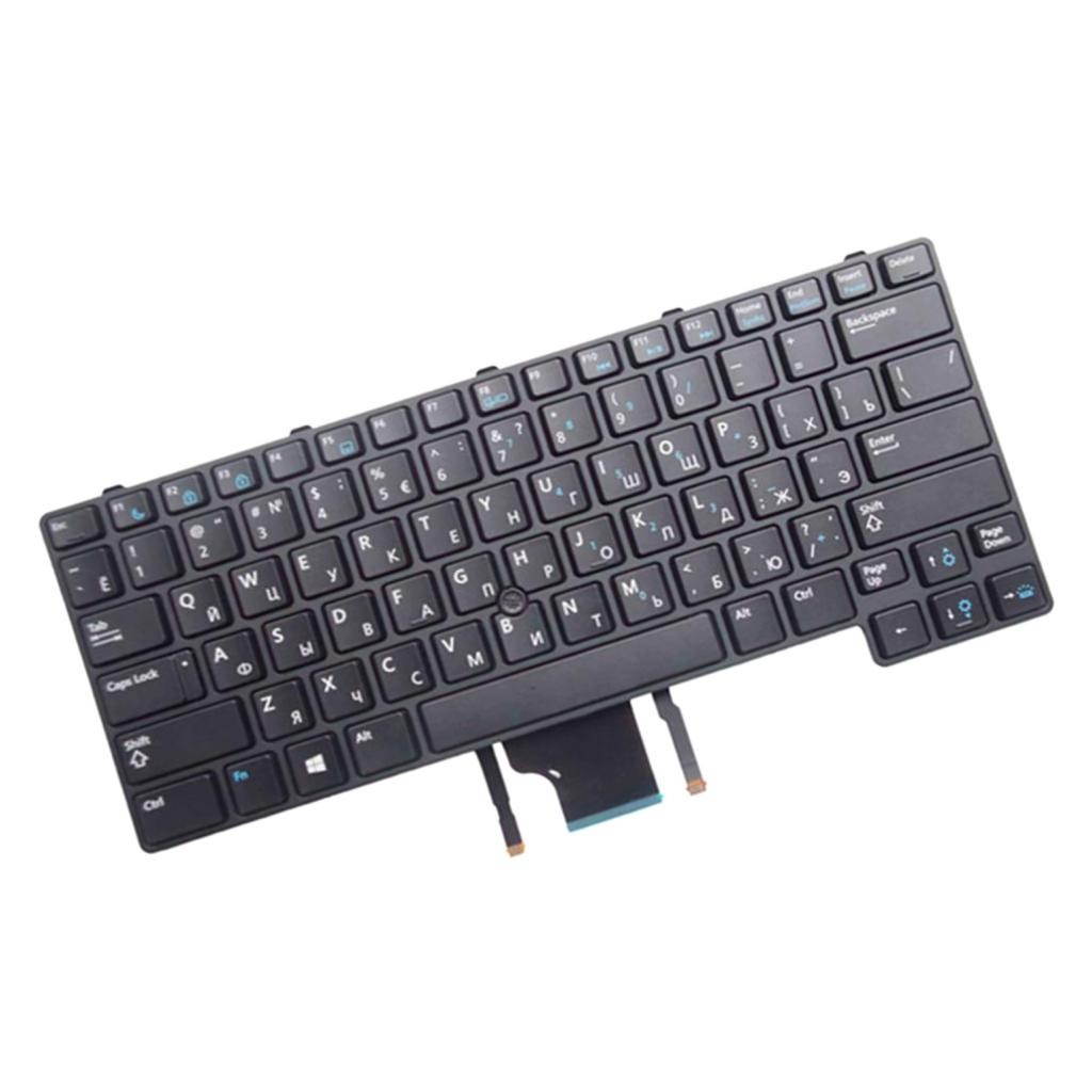 For Dell E6430U E6430S 6530U 6430u-100TB Russian Full Keyboard + Backlit