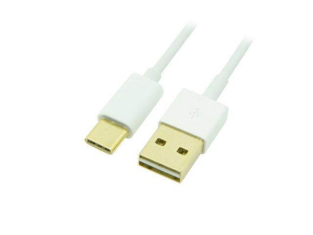 USB 2.0 Type-A Male to USB Type-C USB-C Male Data & Power Charge Cable for Phone Tablet 1m White