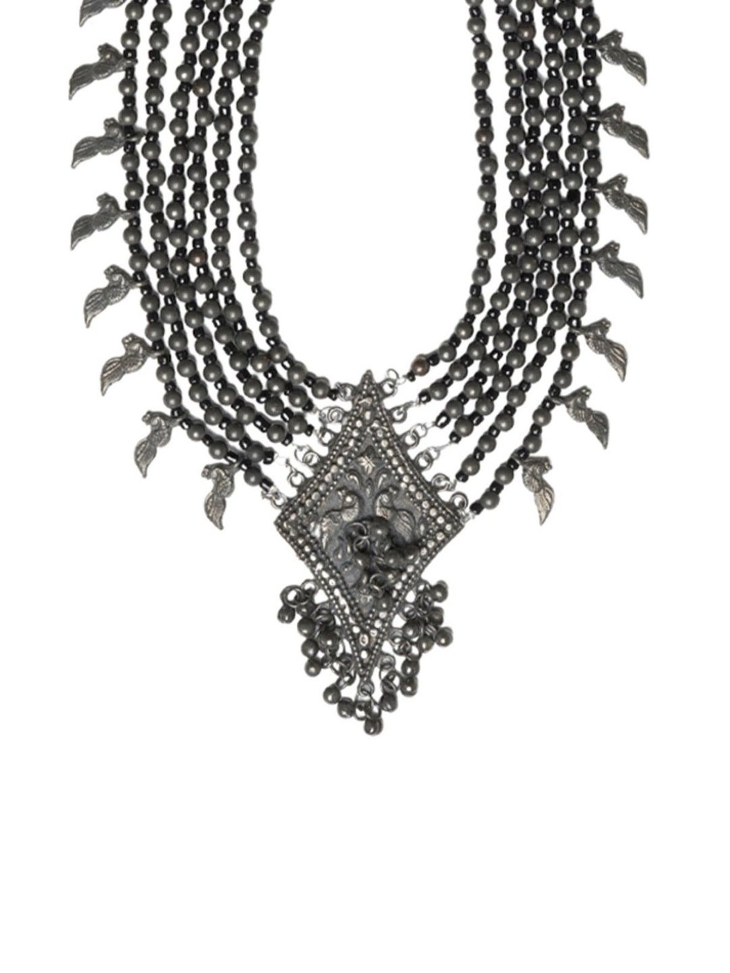 Teejh Mishka Long Necklace & Earrings