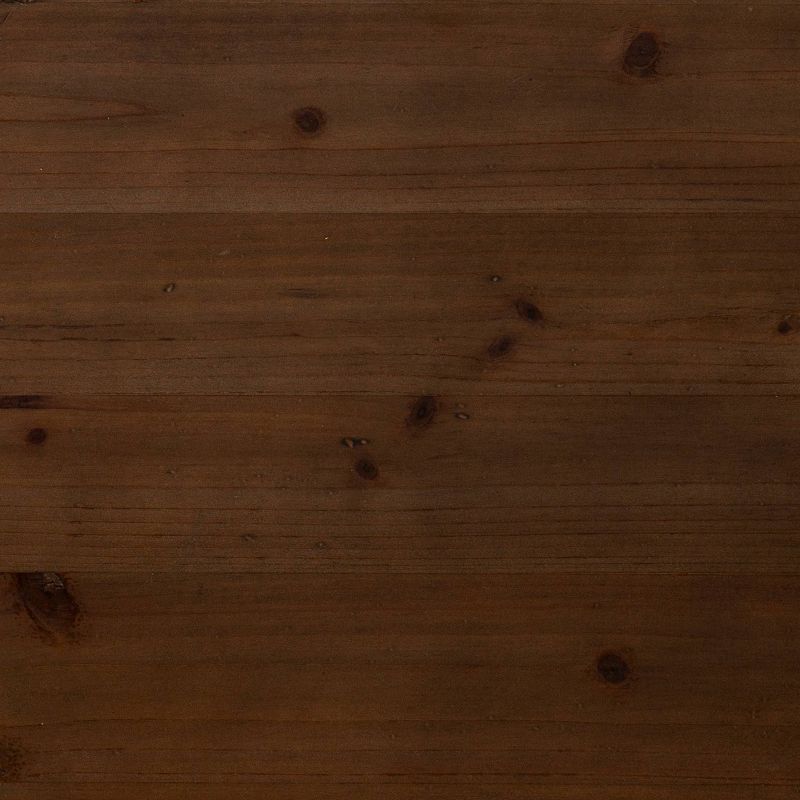 Jevil Two-Tone Accent Table Black/Brown - Aiden Lane