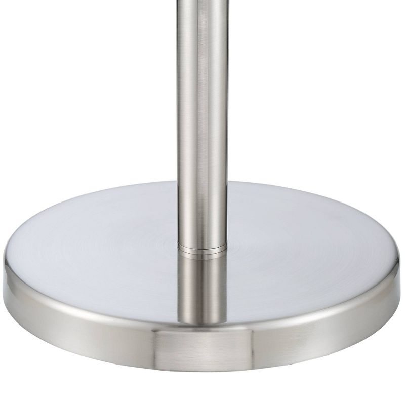 Possini Euro Design Possini Euro Canasta Brushed Nickel Trac Tree Floor Lamp