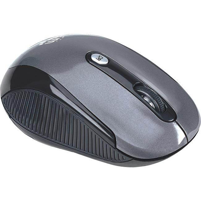 Manhattan 177795 Manhattan performance wireless optical mouse - black/silver