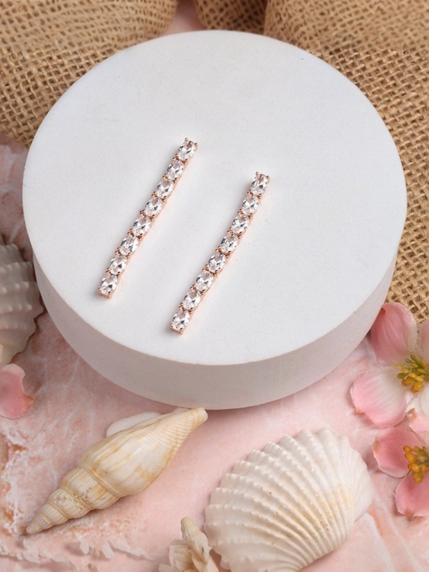 Clara 92.5 Sterling Silver Maude Earrings for Women