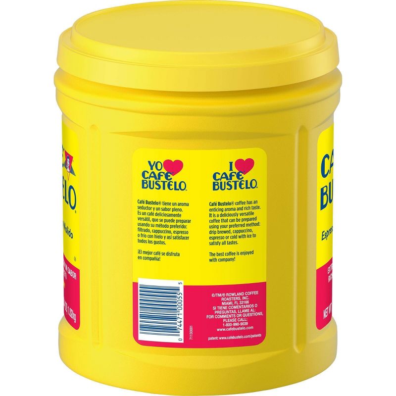 Cafe Bustelo Espresso Dark Roast Ground Coffee - 36oz
