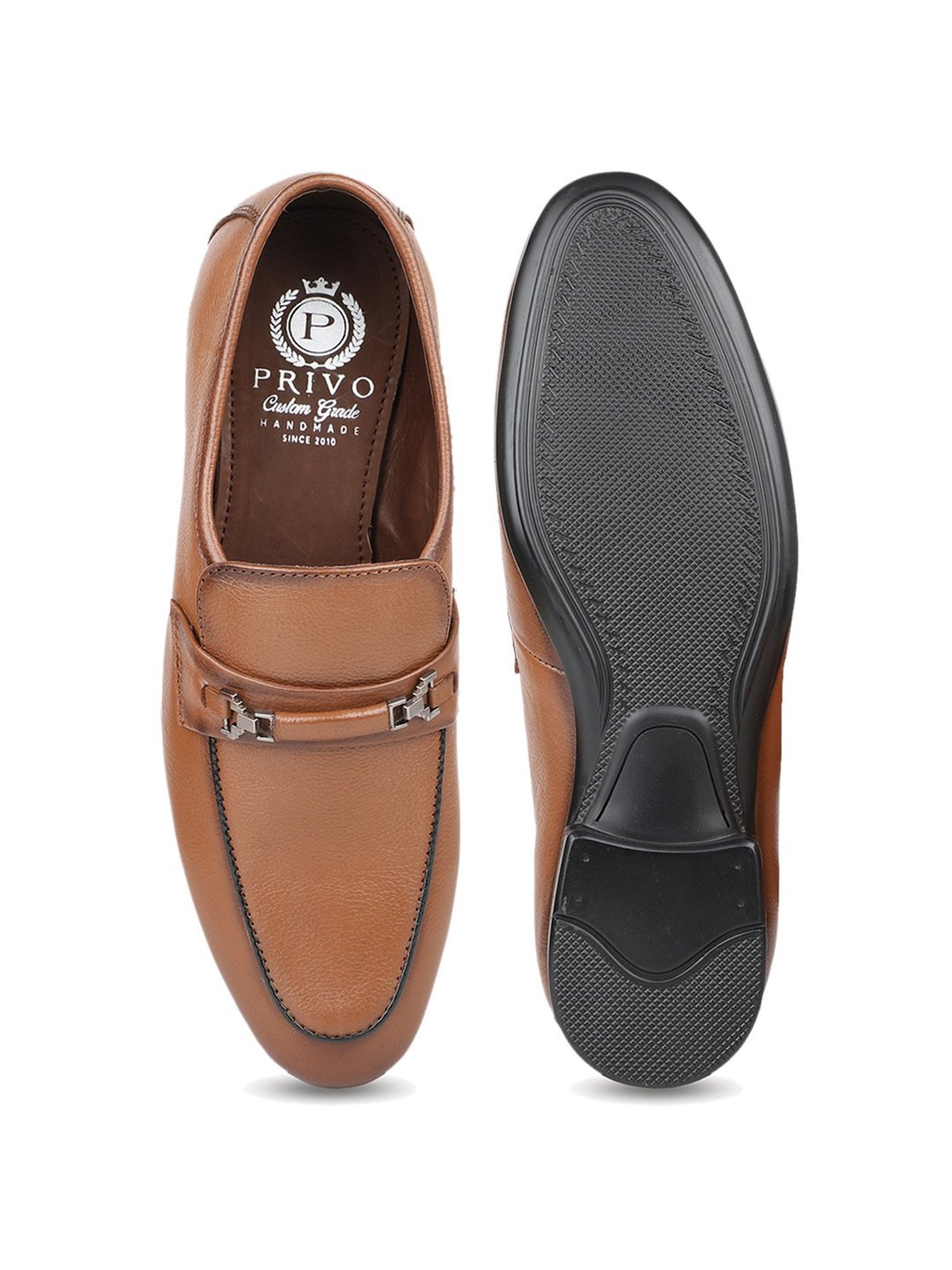 Privo by Inc.5 Men's Tan Formal Loafers