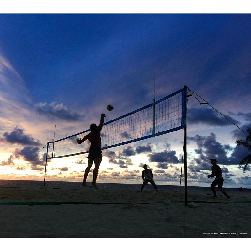 Park & Sun Sports Tournament 179: Portable Outdoor Volleyball Net System
