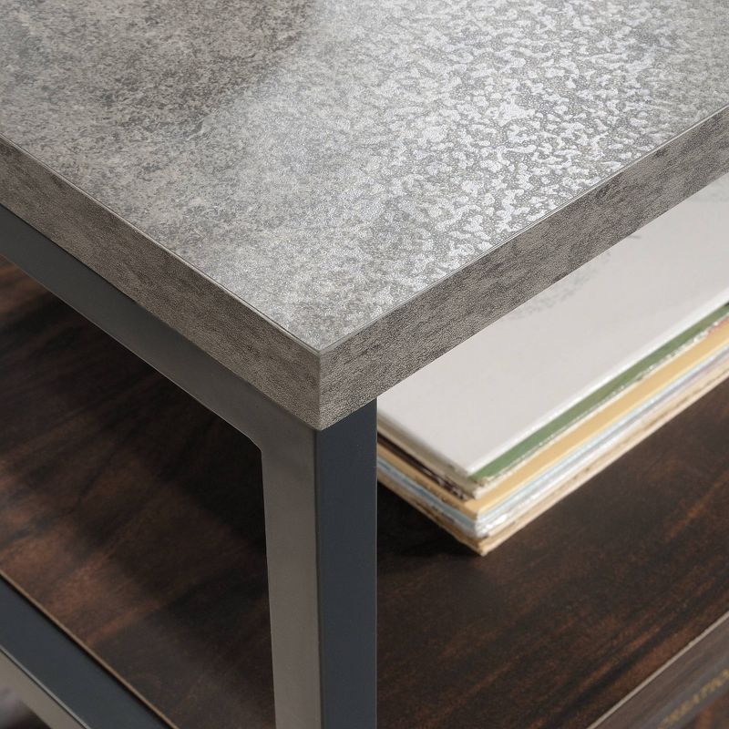 60" Market Commons Credenza Walnut - Sauder