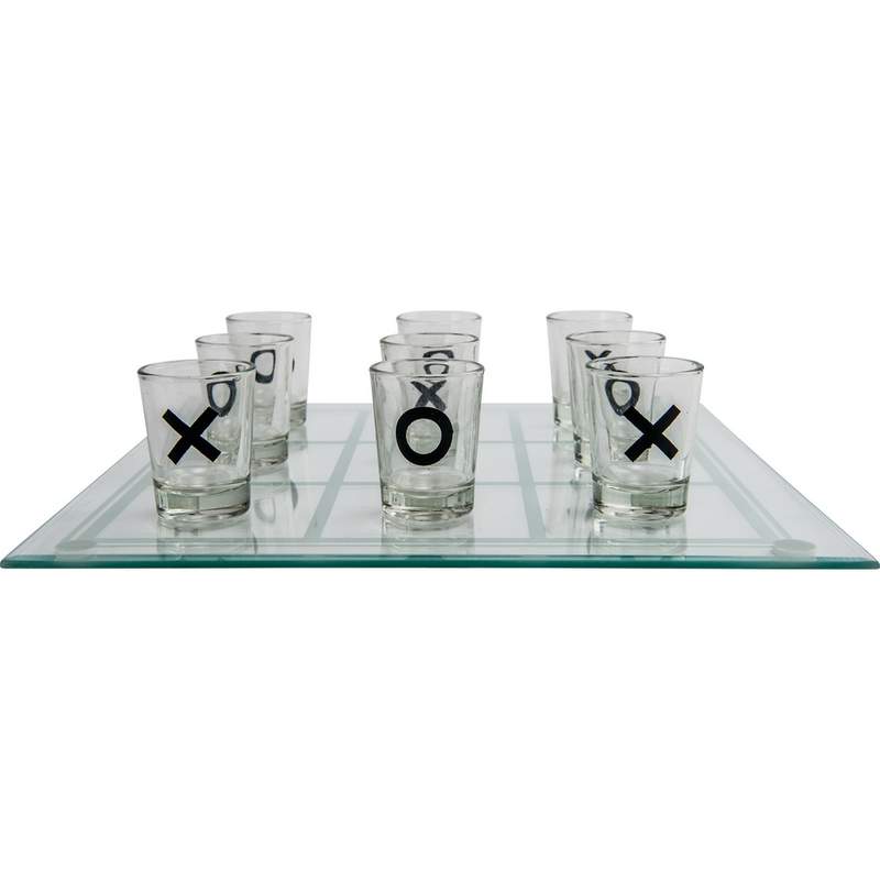 Maxam Shot Glass Tic-Tac-Toe Game