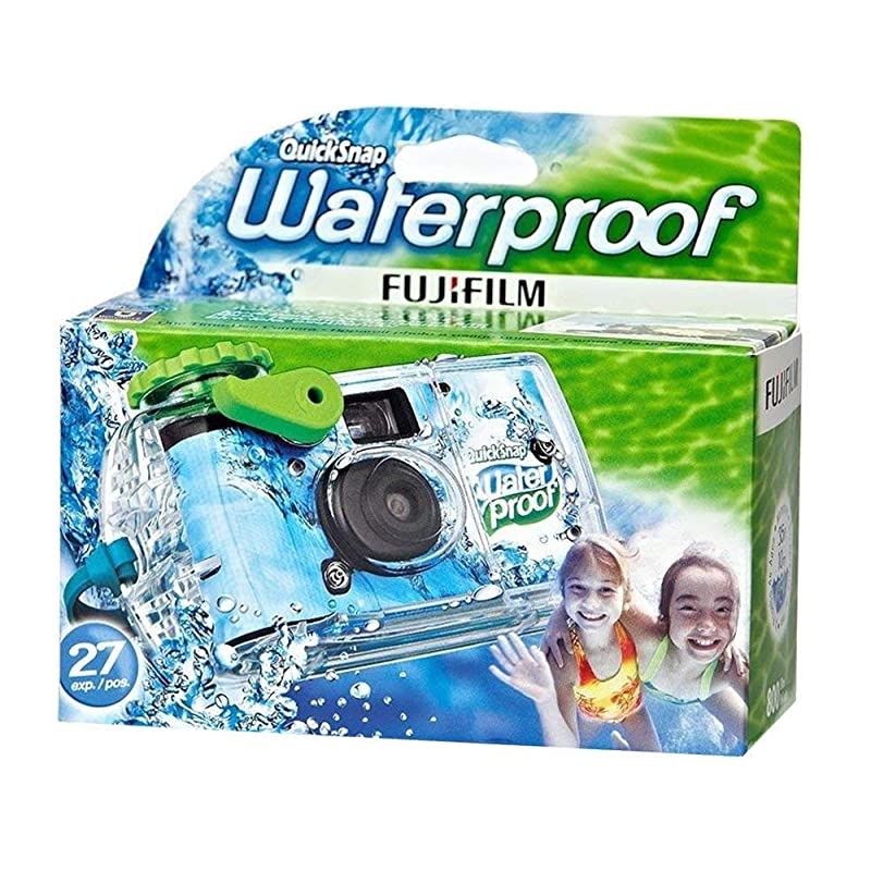 Quick Snap Waterproof 35mm Fuji Disposable Single Use Underwater Camera 5 Pack