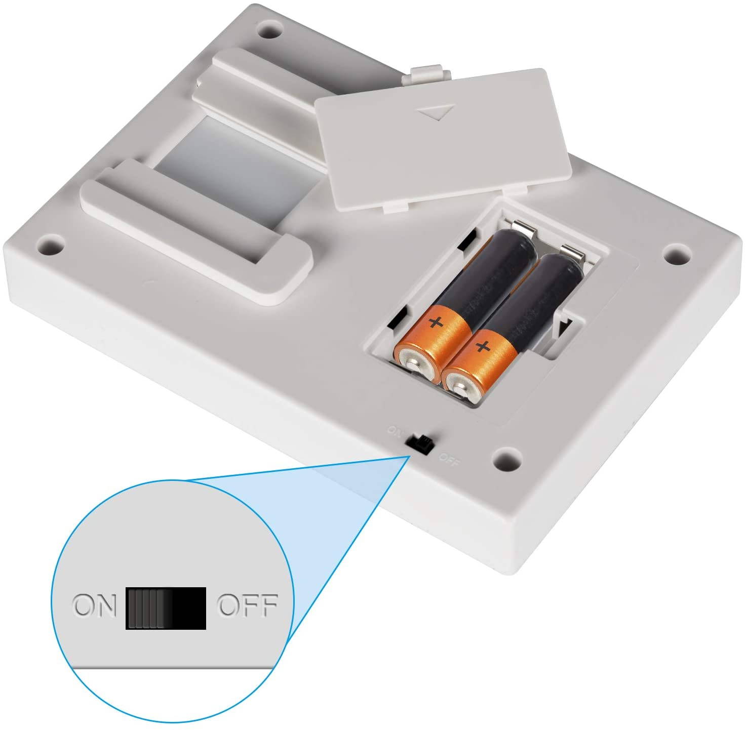 Mobile Film and Slide Scanner, Converts 35mm Slides & Negatives into Digital Photos with Your Smartphone Camera, Interesting Presents and Toys with LED Backlight(2AA Batteries not Included)
