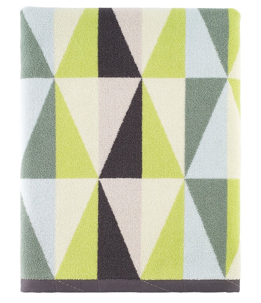 Jonathan Adler Harlequin Turkish Cotton Bath Towels