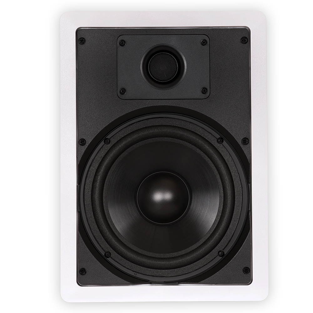 Theater Solutions CS8W In Wall 8" Speakers Surround Sound Home Theater 8 Pair Pack 8CS8W