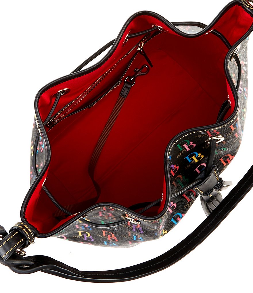 COACH Colorblock Leather Willow Bucket Bag