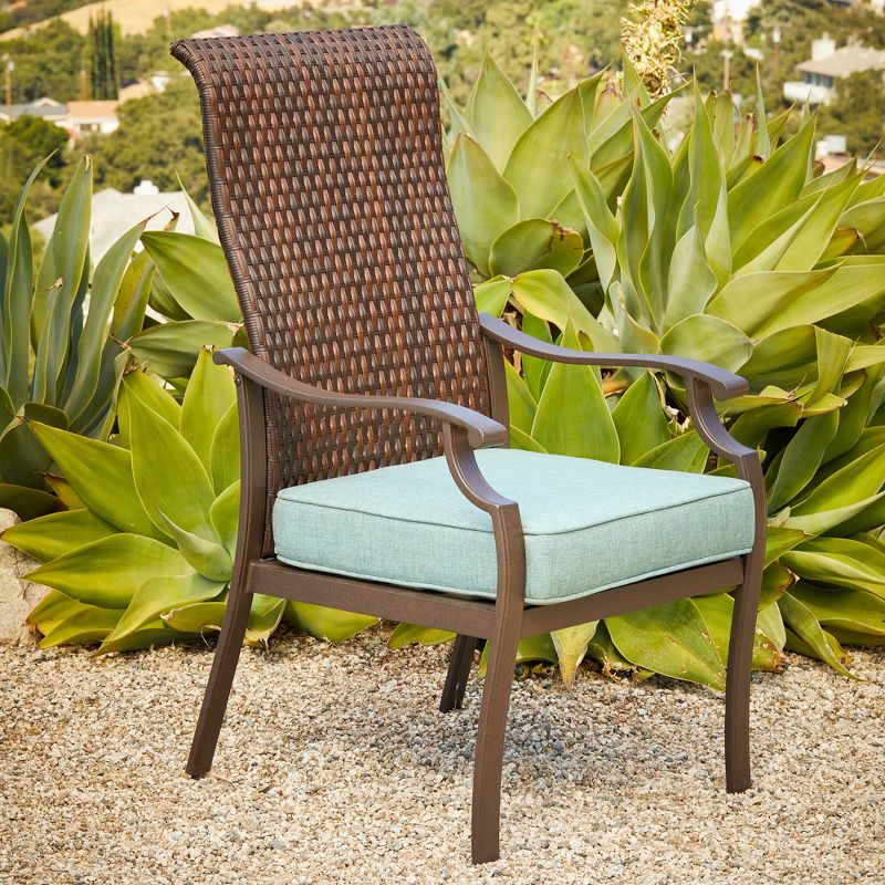 7pc Rhone Valley Dining Teal - Royal Garden