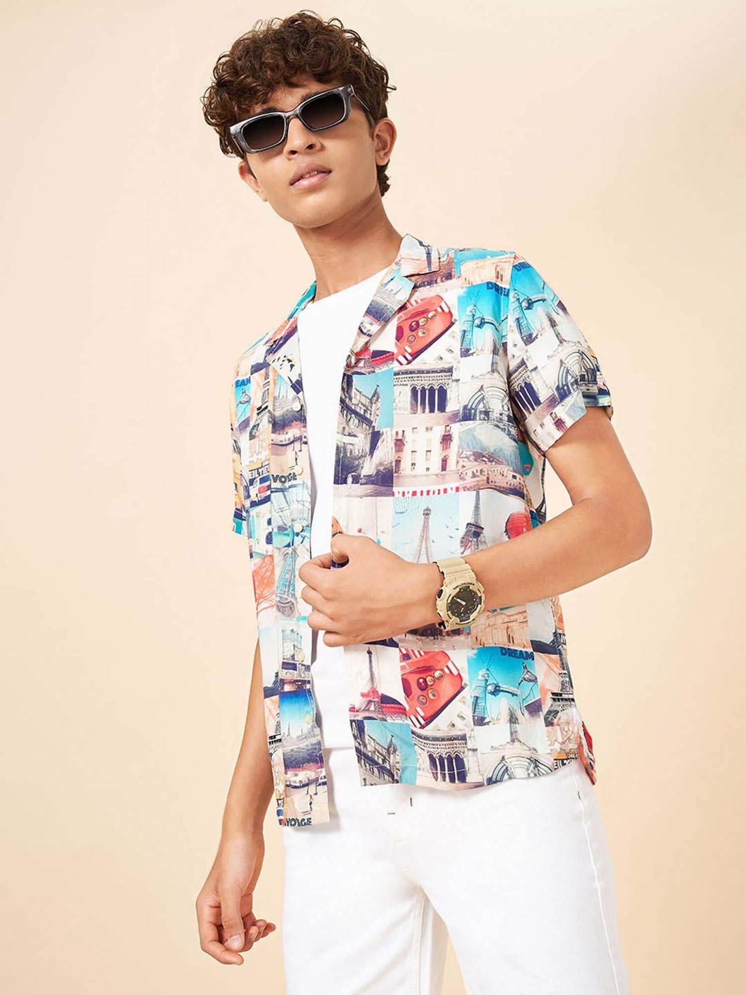 Coolsters by Pantaloons Kids Multicolor Graphic Shirts